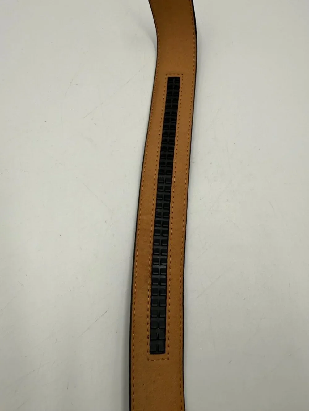 Simons Genuine Leather Ratchet Belt Brown Fits up to 40